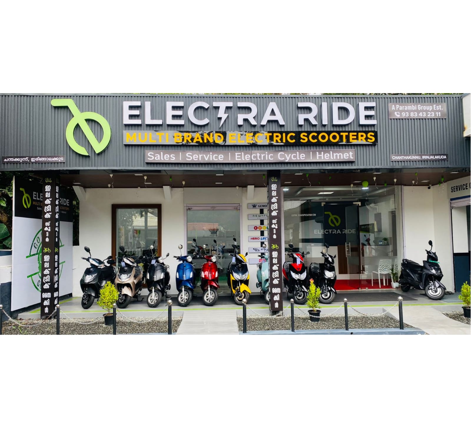 ELECTRA RIDE - Multi Brand Electric Scooters IRINJALAKUDA